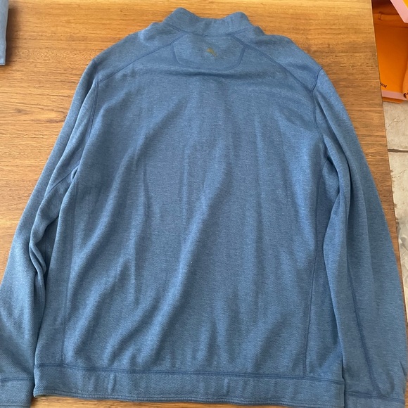 Tommy Bahama reversible 1/4 zip jacket - Picture 2 of 6